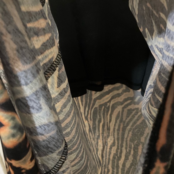 Sexy TOPSHOP Animal print Midi Tank Dress Women’s size 8 - Picture 2 of 7